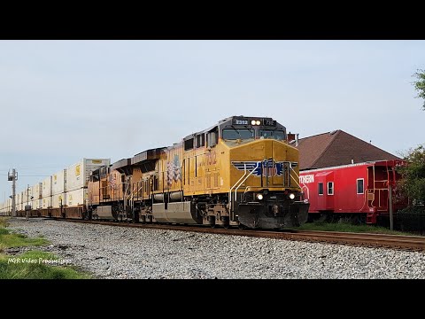 8-11-2023: High Headlight UP C44ACM 7312 & UP ES44AC Lead NS