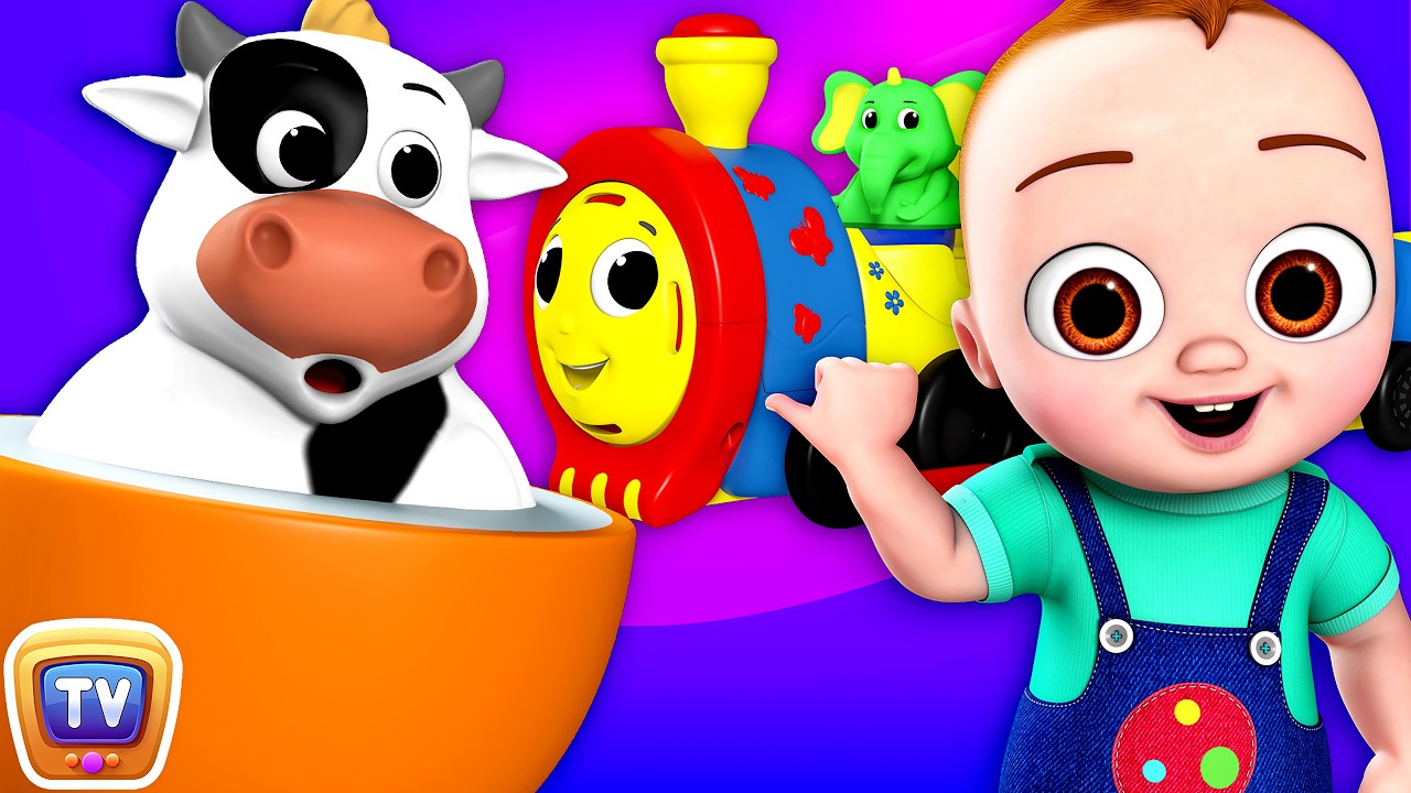 Farm Animals Song With ChuChu Toy Train Animal Sounds ChuChu TV farm-animals-song-with-chuchu-toy-train-animal-sounds-chuchu-tv