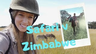 Safari na koních v Zimbabwe