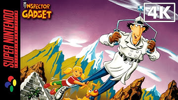 Inspector Gadget (SNES) Playthrough [4K]
