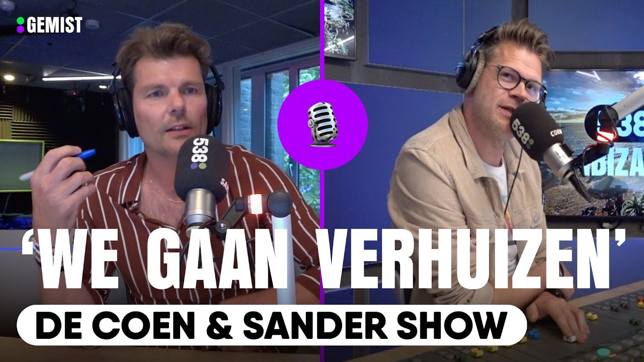 bibliothecaris koel Trek COEN EN SANDER na 18 jaar ook SOLO op de RADIO | 538 Gemist - YouTube