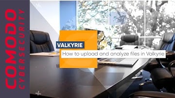 How to Upload and Analyze Files in Valkyrie