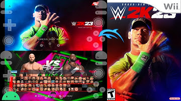 WWE 2K23 Wii Game For Dolphin Emulator On Android Mobile Device | Braun Strowman Vs. Omos |Gameplay