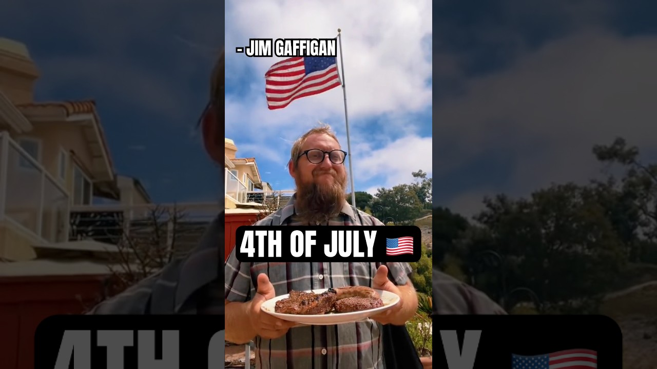 4TH OF JULY cc: @jimgaffigan  #jimgaffigan #djhuntsofficial #comedysketch #funnyvideo #4thofjuly