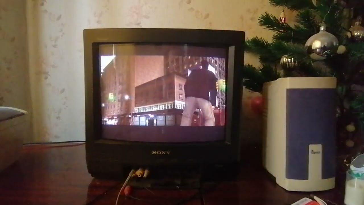 Toni Cipriani arrives at Liberty City. GTA Liberty City Stories on Sony PS2 Original Hardware + CRT