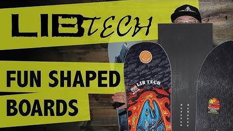 2018 Lib Tech Fun Shaped Snowboards - Overview - TheHouse.com