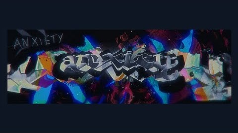 BANNER SPEEDART - "anxiety" // PS TOUCH TUTORIAL - [free gfx]
