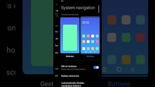 change button redmi settings. change back setting. #realme #poco #reels #redmi #search