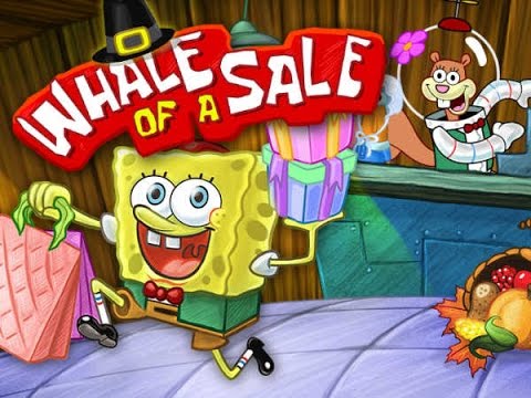 Spongebob Squarepants Whale of a Sale - Cartoon Movie Game New Spongebob Squarepants - 동영상