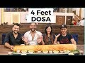 Biggest Dosa Challenge ft. Triggered Insaan || Sankalp Restaurant