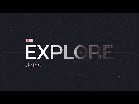 Explore: No-code joins