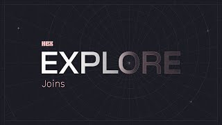 Explore: No-code joins Profile