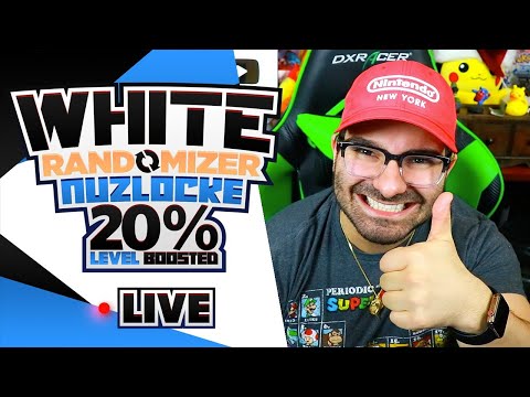 Pokemon White Randomizer Nuzlocke LIVE (20% Level Boost) Part 4 - Pokemon White Randomizer Nuzlocke LIVE (20% Level Boost) Part 4