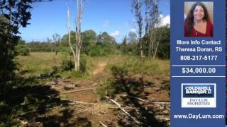 Land For Sale Puna HI Real Estate on 3.00 Acres-Acres $34000.00 Puna HI Theresa Doran RS
