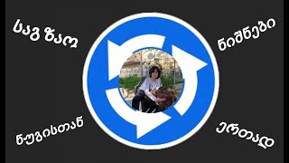 საგზაო ნიშნები ნუგისთან ერთად ნაწილი 1 (მიმთითებელი)