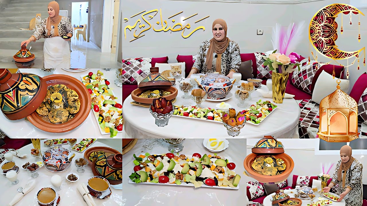 مائدة رمضان 2026 🌙طاجن سمك بنين وسلطة صحية متكاملة