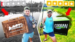 WORST Reviewed Fishing Mystery Box VS BEST Reviewed Fishing Box (BAD IDEA!)