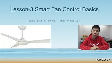 How to smart control ceiling fan | KinCony Home Automation Training 3