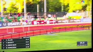 USA Outdoor Championship Men’s 400m Hurdles Heat 1 Semi Final