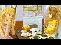 Morning daily Barbie doll funny story video for children