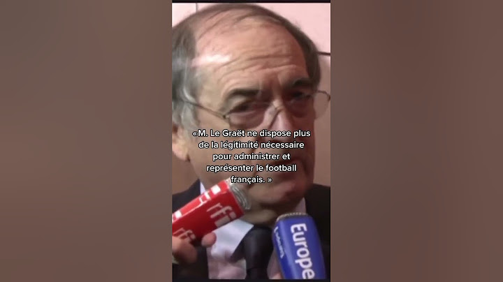 ⚽️ Noël Le Graët démissionne de son poste de président de la FFF