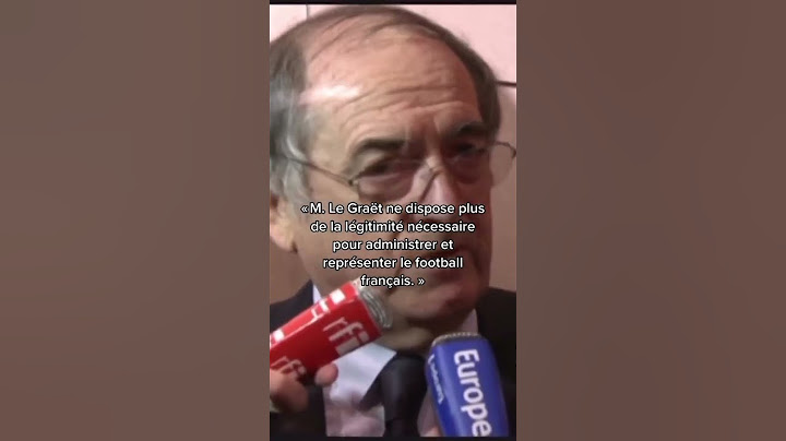 ⚽️ Noël Le Graët démissionne de son poste de président de la FFF