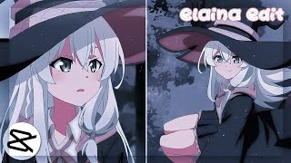 Elaina Edit | Cap Cut AMV