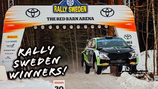 WINNERS OF RALLY SWEDEN 2023! 🥳🕺