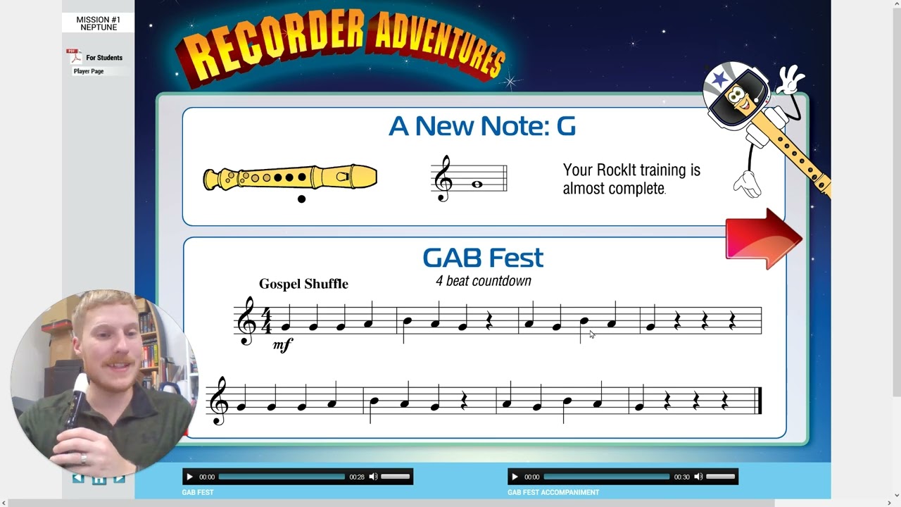 Recorder #3 with Mr Knicl GAB Fest - YouTube