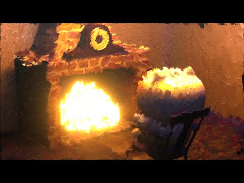 Stove Cat 3d Animation