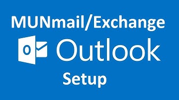 How to add MUNmail (Gmail) or Exchange account to Outlook 2013/2016