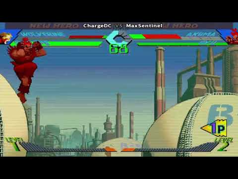 X-Men vs. Street Fighter - Wolverine, Cyclops vs. Akuma, Ryu