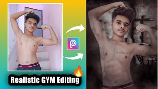 Realistic GYM Photo Editing Karna Sikhe || Gym photoshoot editing screenshot 4