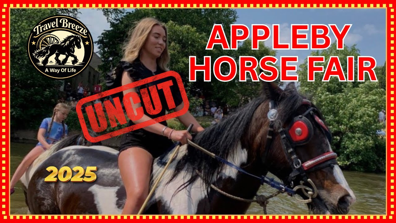 The REAL Story of Appleby Horse Fair 2025! - YouTube