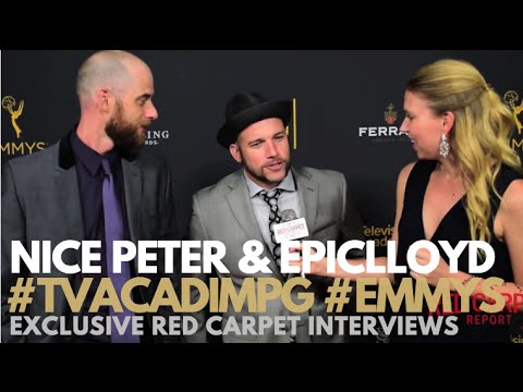 Nice Peter & Epic Lloyd, Hosts, Television Academy's IMPG’s Celebration of Excellence #TVACADIMPG