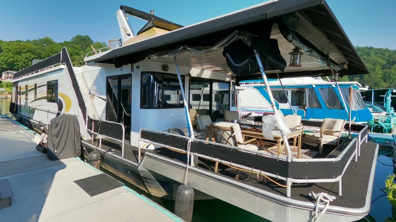 1993 Stardust 16 x 78WB Houseboat For Sale on Norris Lake TN SOLD