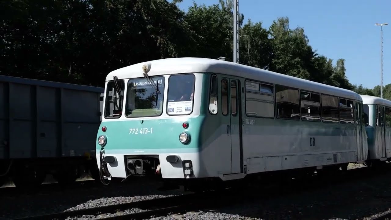 RB 110 zurück in Roßwein! - 3 Tage SPNV vom 20. bis 22. Juni 2025