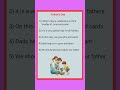 father's day | happy father's day | few lines on father's day