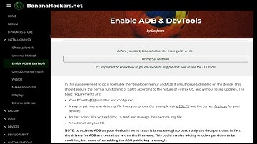 How to enable Developer menu / ADB and DevTools on KaiOS by modifying data partition (safe method)