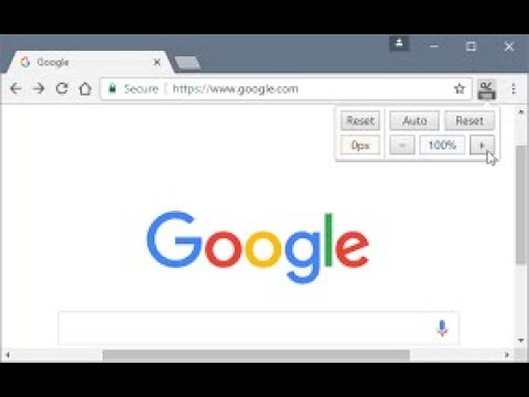 Kako povećati ili umanjiti sadržaj na internetu google chrome zoom stranice zumiranje sitnog teksta