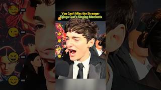 The Stranger Things Cast's Singing Moments,Everyone Sings Like an Angel.#MillieBobbyBrown#FinnWolfha