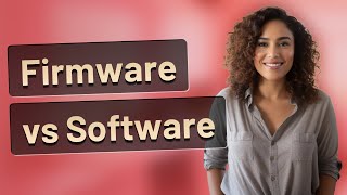 How Can You Tell Firmware Updates from Software Installs?