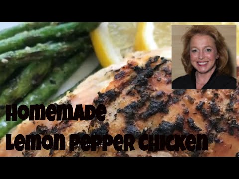 Homemade Lemon Pepper Grilled Chicken