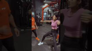Hebah Patel Hot Workout In Gym