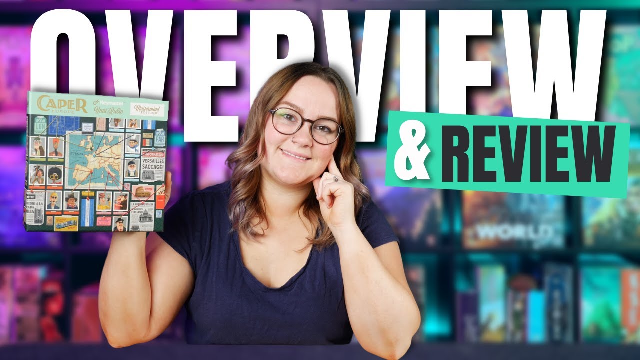 Caper Europe Board Game Overview and Review YouTube