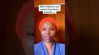What frightens you, cannot stop God’s purpose.🙏 #faithoverfear #trustgod #shorts