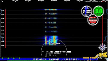 1305 Interval signal & possible anthem underneath Spain 1900 24-09-17