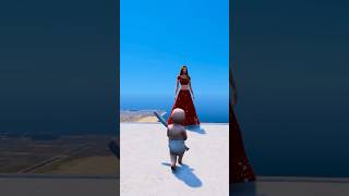 GTA V DOGS TEACT US LOVE IN ITS PUREST FROM EP - 96 #shorts  | GYZON