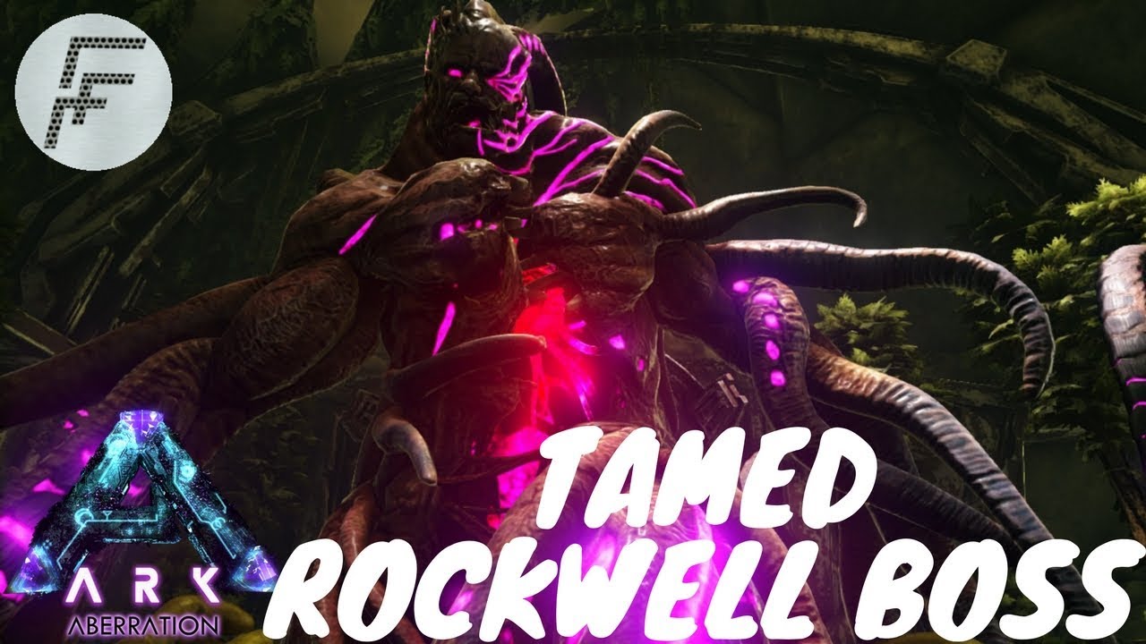 Summon a Tamed Rockwell Boss - Ark Aberration - YouTube

