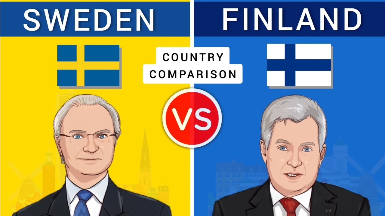 Sweden vs Finland Country Comparison Video YouTube